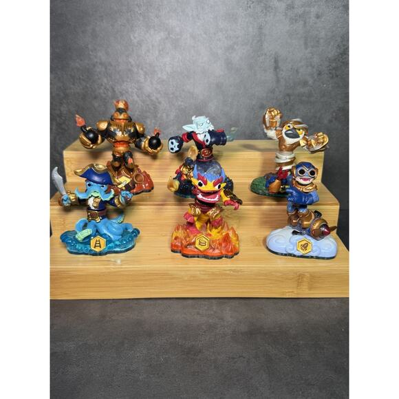 Skylanders Swap Force Magnetic Swappers Lot Of 6 Night Shift, Blast Zone, Boom - Picture 1 of 3